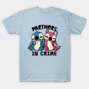 Partners In Crime Cute Lover Gift T-Shirt